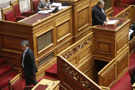 Τσακαλώτος σε Βενιζέλο για «το καινούργιο»