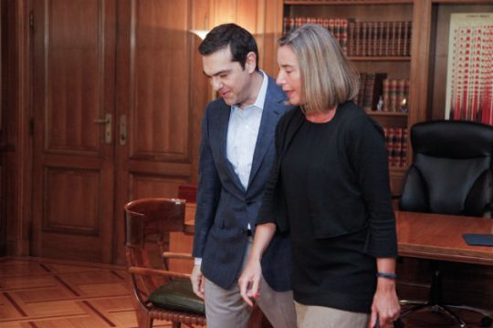 Κυπριακό και Τουρκία στο επίκεντρο των επαφών της Φ. Μογκερίνι