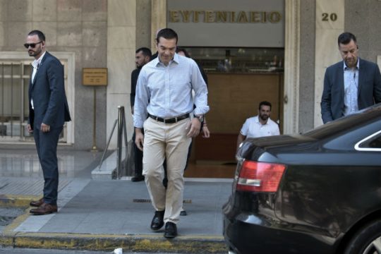 Εξιτήριο στον Αλέξη Τσίπρα μετά από επέμβαση