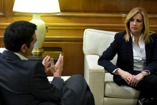 Με γραπτή δήλωση απαντά στον Τσίπρα η Γεννηματά