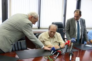 Σκηνές απείρου κάλλους στην παραλαβή του ΟΑΣΘ