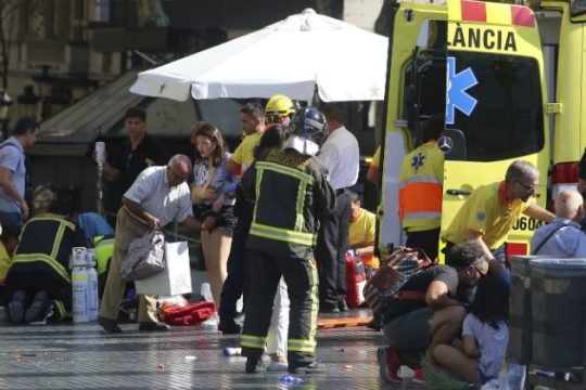 Ο τρόμος χτύπησε και τη Βαρκελώνη