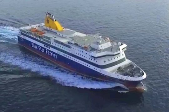 Λαχτάρα για 206 επιβάτες του «Blue Star Patmos»