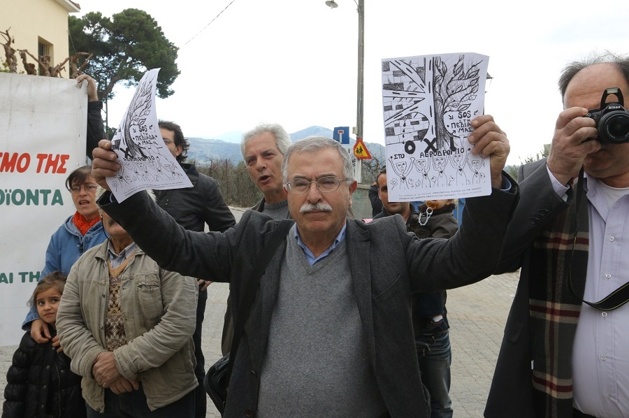Μηχανοκίνητη ενημέρωση κατά του νέου αεροδρομίου στο Καστέλλι