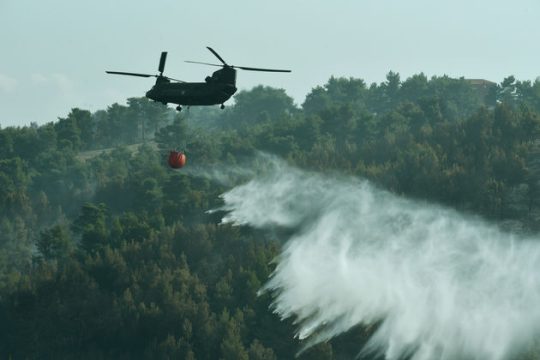Οι πυροσβέστες έκαναν το θαύμα τους