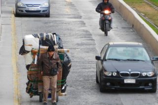 Εποχούμενος άστεγος
