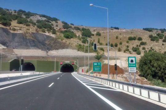 Ετοιμα και τα 196 χλμ.της Ιονίας Οδού