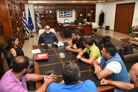 Τον ενημέρωσαν για τα προβλήματά τους