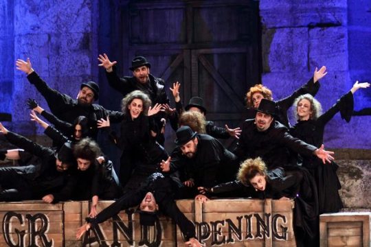 Κουρέας-δαίμονας στο κατάμεστο Ηρώδειο