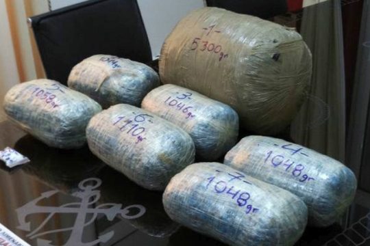 Σύλληψη 35χρονου για κατοχή 12 κιλών χασίς