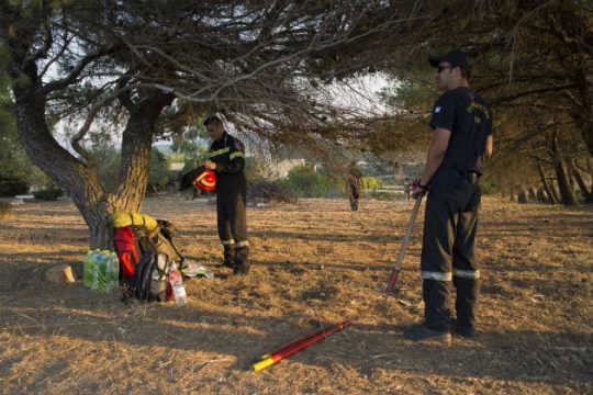 Σε επιφυλακή οι πυροσβέστες στα Κύθηρα