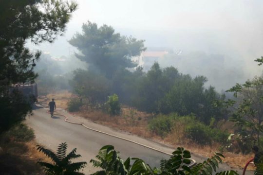 Υπό έλεγχο τα πύρινα μέτωπα σε Ρέθυμνο και Χανιά