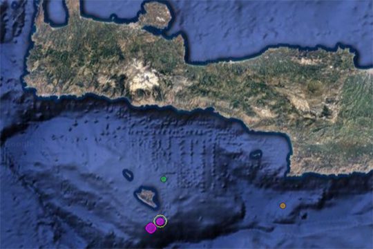 Διπλός σεισμός στη Γαύδο 5,1 και 3,4 Ρίχτερ
