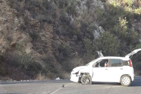 Τροχαίο στον ΒΟΑΚ, τραυματίστηκε μωρό έξι μηνών