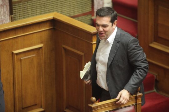 Ο Τσίπρας διαβάζει Στάλιν