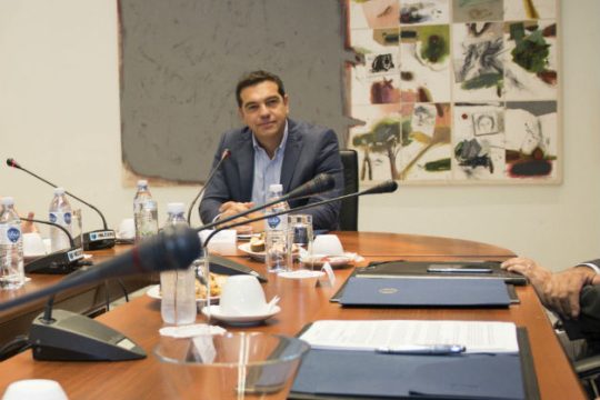 Σύσκεψη Τσίπρα με παραγωγικούς φορείς της Θεσσαλονίκης