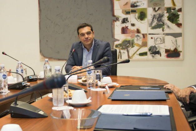 Σύσκεψη Τσίπρα με παραγωγικούς φορείς της Θεσσαλονίκης