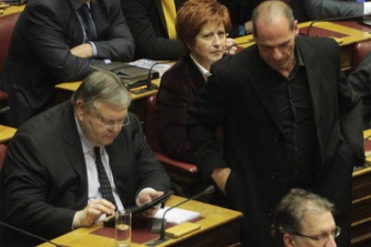Κλήση Βαρουφάκη στην Επιτροπή Θεσμών ζητά ο Βενιζέλος