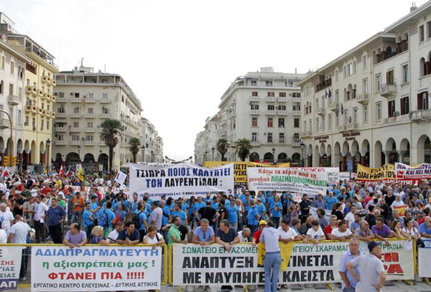 Βροντοφώναξαν «όχι» στη μνημονιακή λαίλαπα