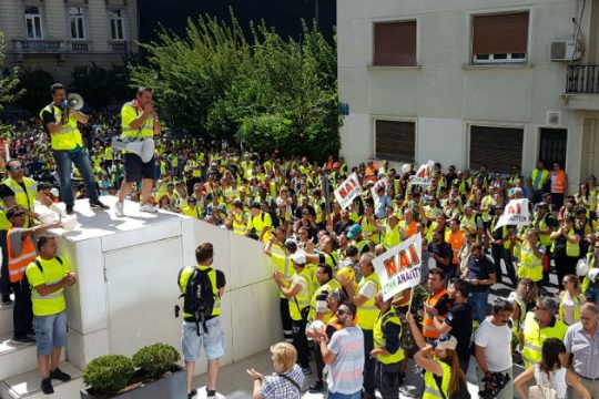 Αποχώρησαν οι μεταλλωρύχοι από την Αθήνα