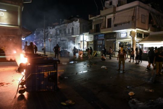 Ελεύθεροι οι επτά προσαχθέντες για τα χθεσινά επεισόδια