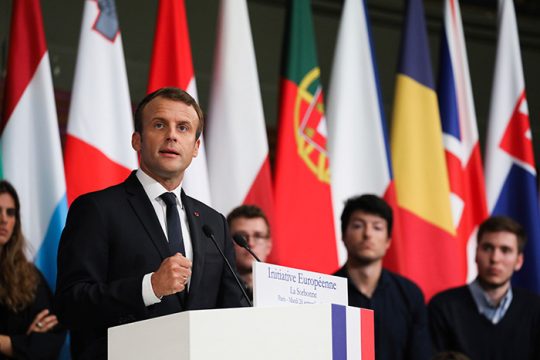 Η Ευρώπη του Μακρόν και η αντίδραση του Βερολίνου