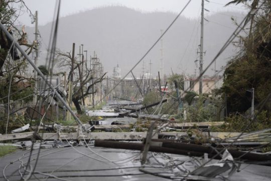 Η «Μαρία» προκάλεσε γενικό μπλακ άουτ
