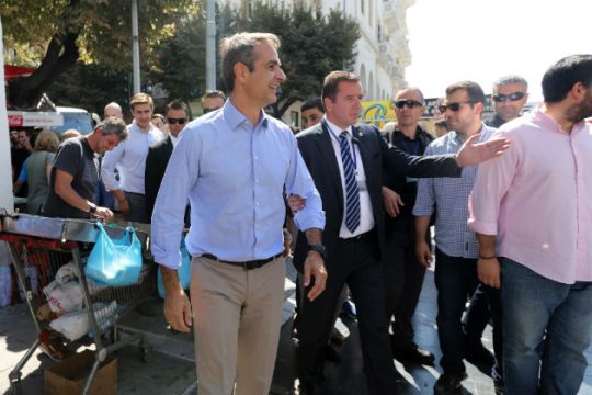 Με Eldorado και πετρελαιοκηλίδα η ομιλία Μητσοτάκη στη ΔΕΘ