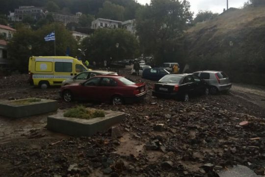 Σοβαρές ζημιές στο Κέντρο Υγείας της Σαμοθράκης