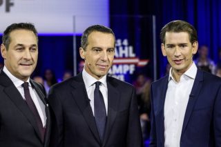 Σε τηλεοπτικό ξεκατίνιασμα κατέληξε το ντιμπέιτ για την αυστριακή καγκελαρία