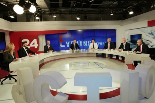 LIVE το πρώτο debate για την ηγεσία της Κεντροαριστεράς