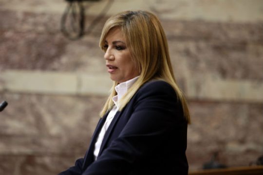 Στην ανατολική Κρήτη η Φώφη Γεννηματά στις 10 & 11 Οκτωβρίου