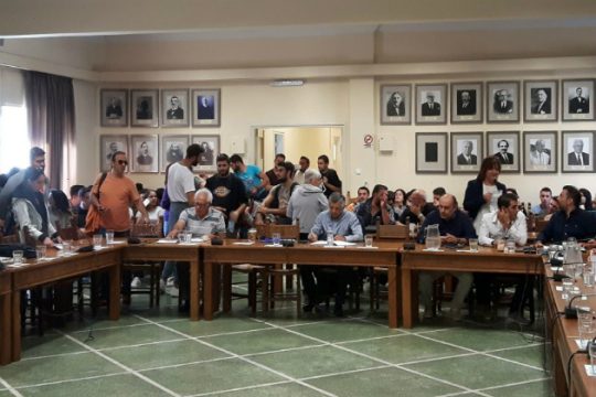 Στο Δημαρχείο Χανίων οι φοιτητές – Ζήτησαν άμεση λύση για τη στέγαση