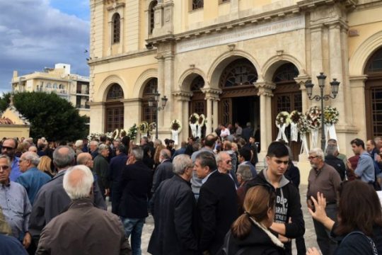 Το τελευταίο αντίο στον Σταύρο Βρέντζο