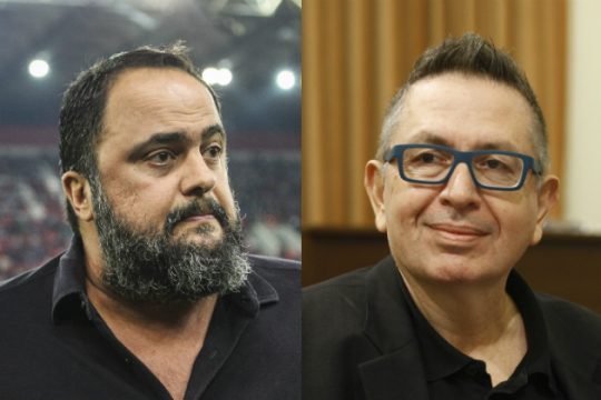 Μαρινάκης, Αλαφούζος και Θέμος Αναστασιάδης παρέα