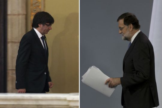 Η Μαδρίτη αναλαμβάνει τη διοίκηση της Καταλονίας