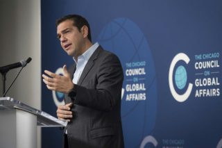 Ο Τσίπρας… μονόστηλο