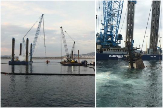 Ξεκίνησε η ανέλκυση του «ΑΓΙΑ ΖΩΝΗ ΙΙ»