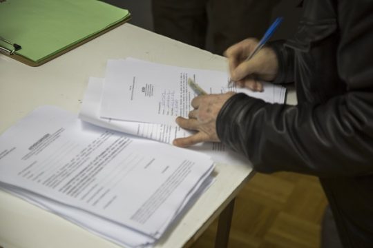 Κρούσμα νοθείας στις εκλογές της Κεντροαριστεράς
