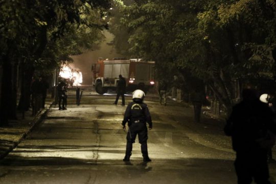 Στον εισαγγελέα οι συλληφθέντες για τα επεισόδια