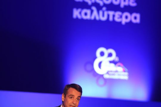 Ο Μητσοτάκης στη Θεσσαλονίκη εν μέσω καχυποψίας