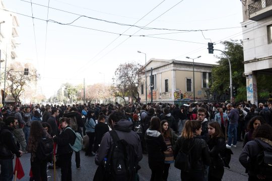 Κατάληψη του Πολυτεχνείου από αντιεξουσιαστές