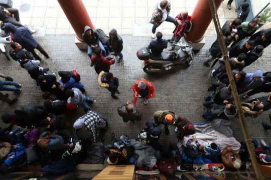 Πορεία προς τα σύνορα χωρίς αποτέλεσμα
