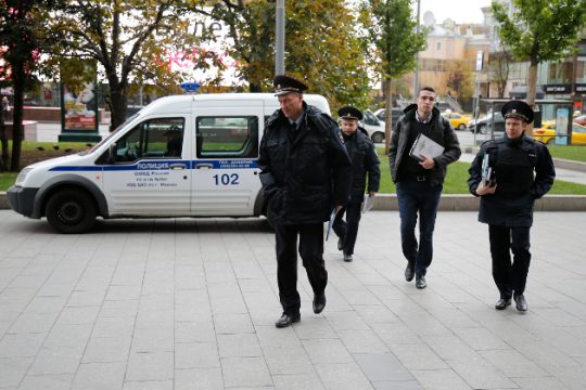 Εκκενώθηκαν μεγάλα δημόσια κτίρια στη Μόσχα λόγω απειλής βόμβας