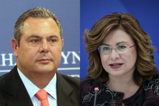 Με εξώδικo απάντησε η Μ. Σπυράκη στον Π. Καμμένο