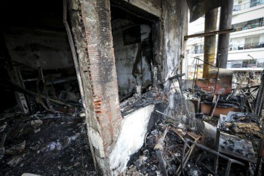 Τρεις νεκροί από πυρκαγιά, χθες Κυριακή, στην Κατερίνη
