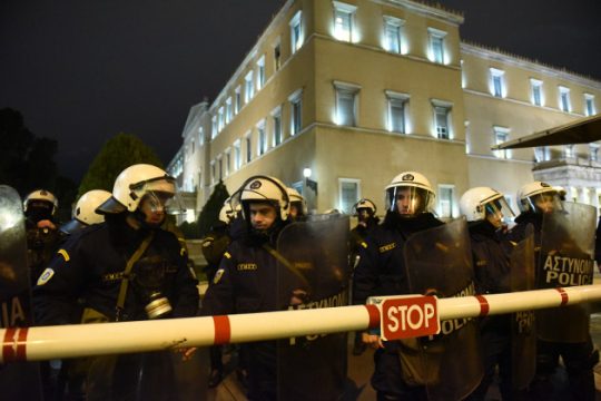 Προπηλακισμό Κουτσούμπα από τα ΜΑΤ καταγγέλλει το ΚΚΕ