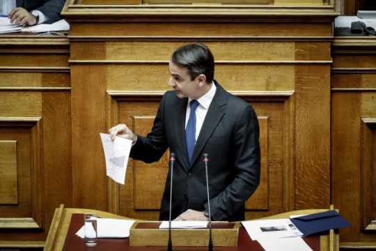 Συνεχές «κατηγορώ» από τον Κυριάκο Μητσοτάκη