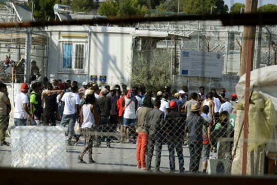 Επεισόδια στον καταυλισμό της Μόριας