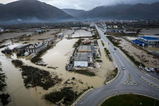 Η κακοκαιρία «έπνιξε» και τη Δυτική Ελλάδα